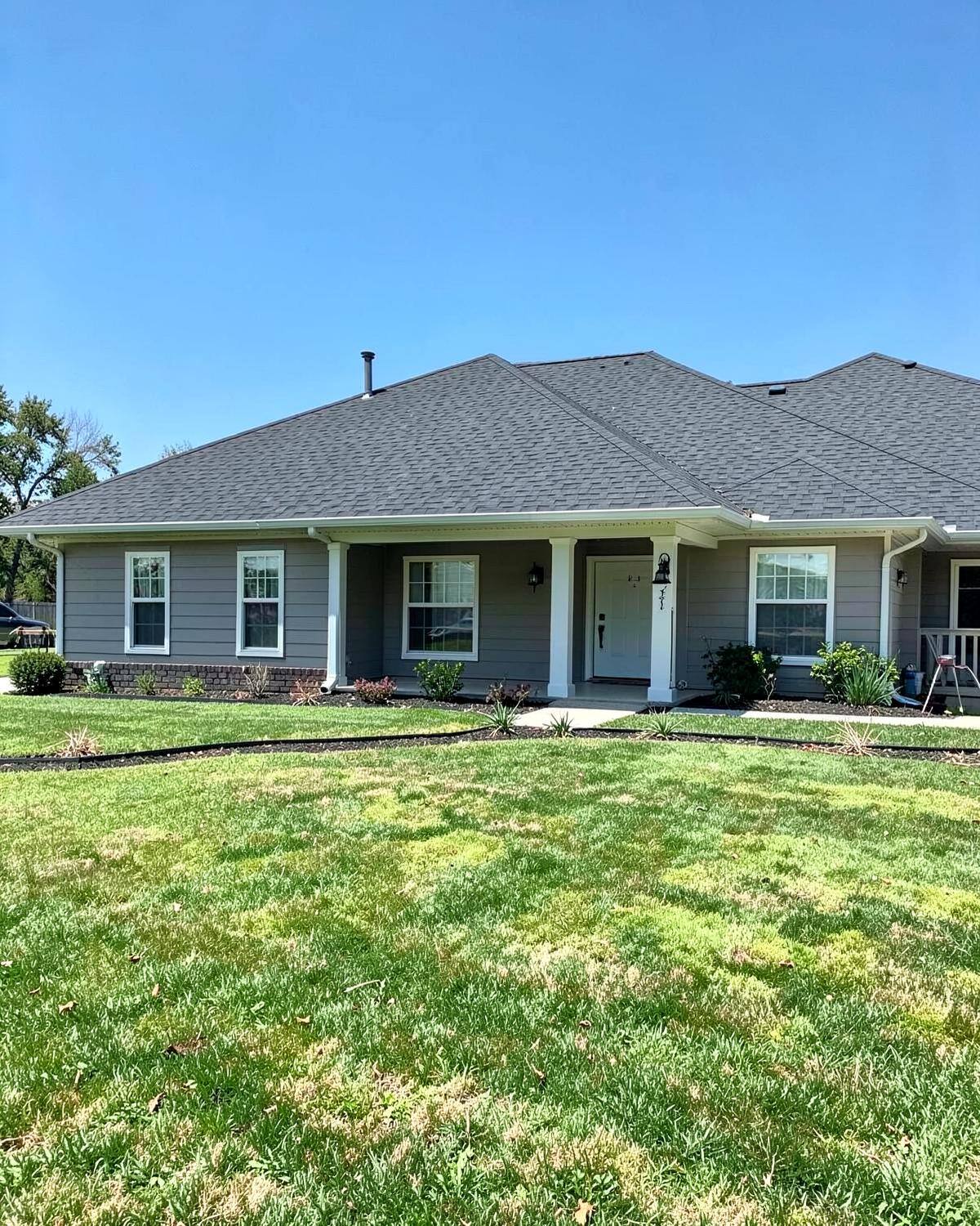 Completed Top Hand Roofing roof project in DFW